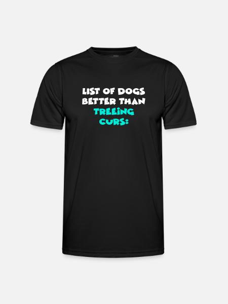 Curs d’arbre - T-shirt sport Homme - noir