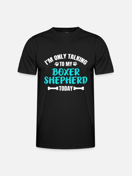 Boxer Shepherd - Men's Functional T-Shirt - black