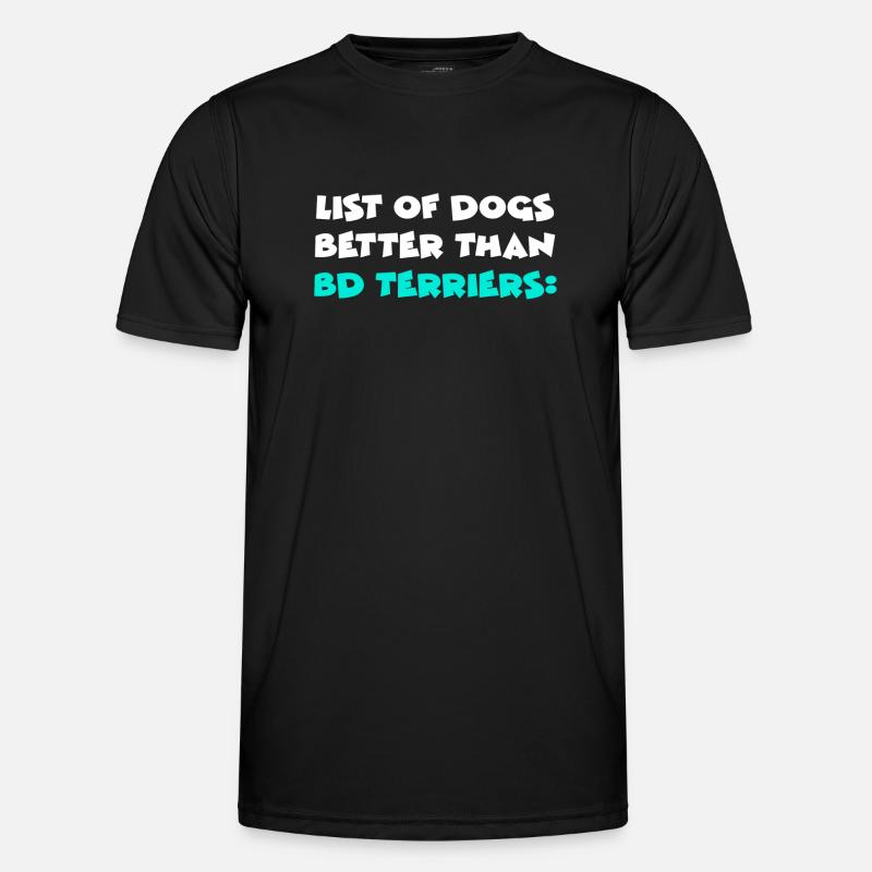 BD Terriers - Men's Functional T-Shirt - black