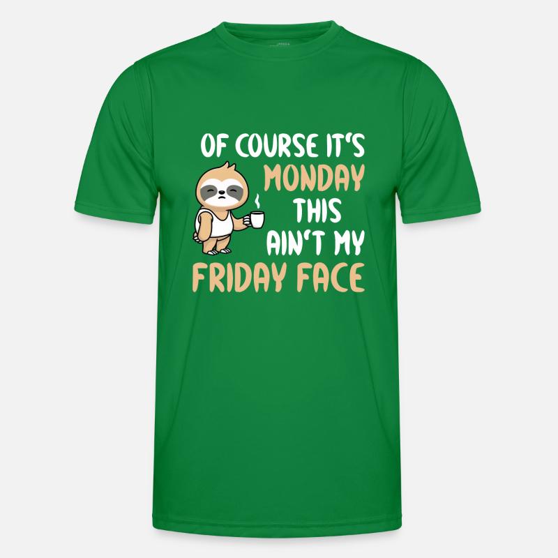 Sloth Monday Men's Functional T-Shirt