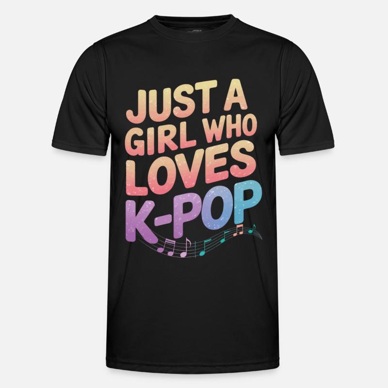 Musique K-Pop Pop Coréenne T-shirt sport Homme
