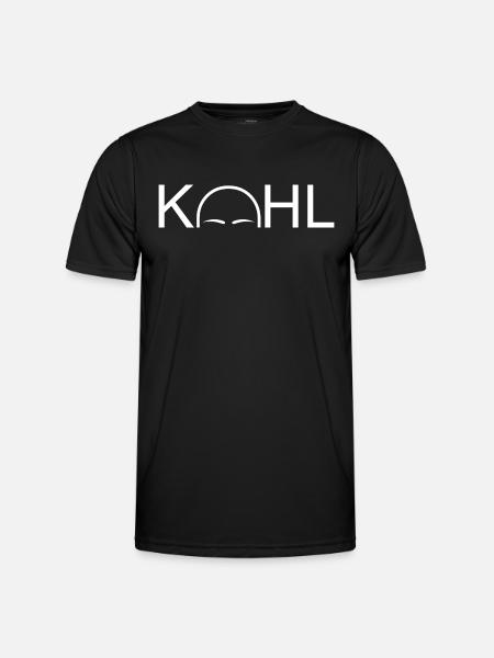 Kahl - Männer Funktions-T-Shirt - Schwarz