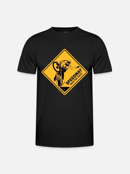 Speedway - T-shirt sport Homme - noir