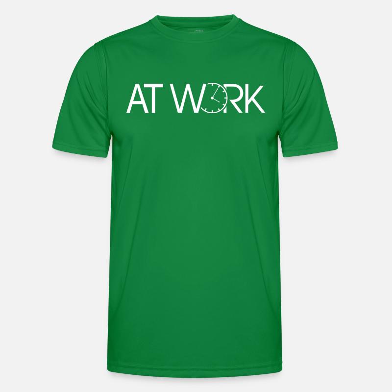 At Work Männer Funktions-T-Shirt