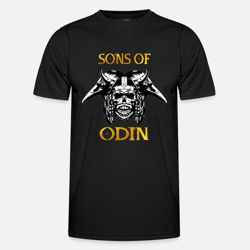 Wikinger Germanen nordisch Walhalla Männer Funktions-T-Shirt