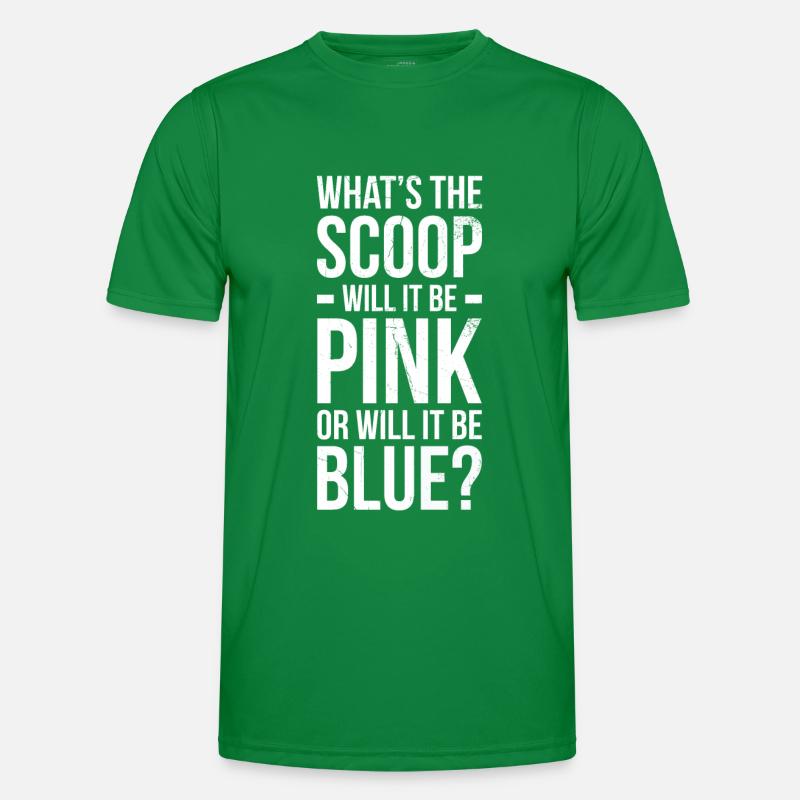 Was Ist Der Knüller, Wird Es Rosa Oder Für Männer Funktions-T-Shirt