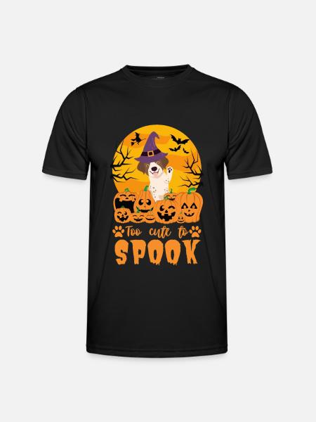 English Pointer Halloween Kostüm Hund - Männer Funktions-T-Shirt - Schwarz