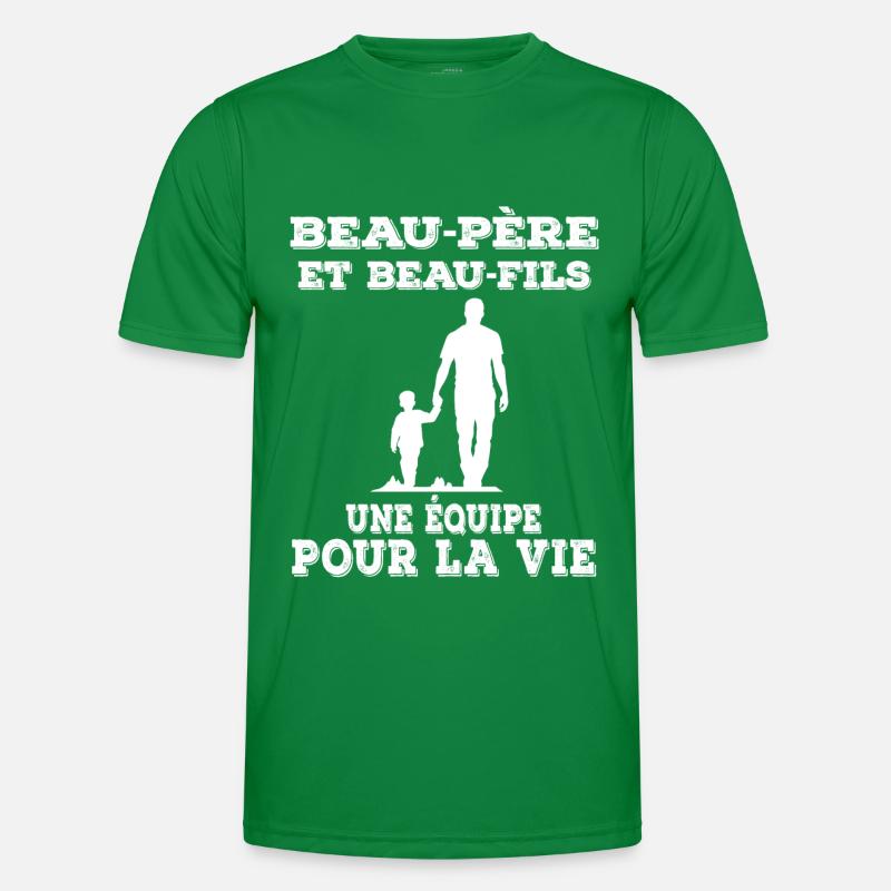 Step-Dad Step-Father-in-Law Stepson Men's Functional T-Shirt