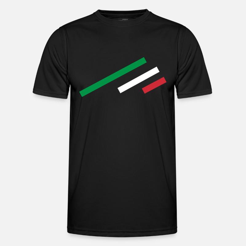 Italy Stripe Men's Functional T-Shirt