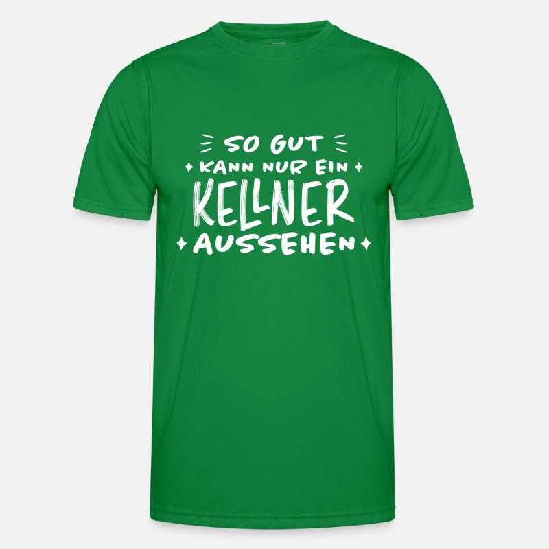 Kellner Lustige Spruch Service Restaurant Geschenk Männer Funktions-T-Shirt