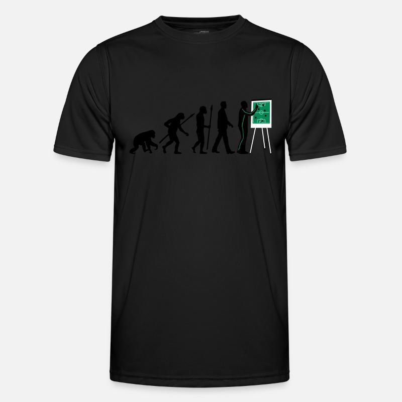 Evolution Trainer 12_2017 - Männer Funktions-T-Shirt - Schwarz