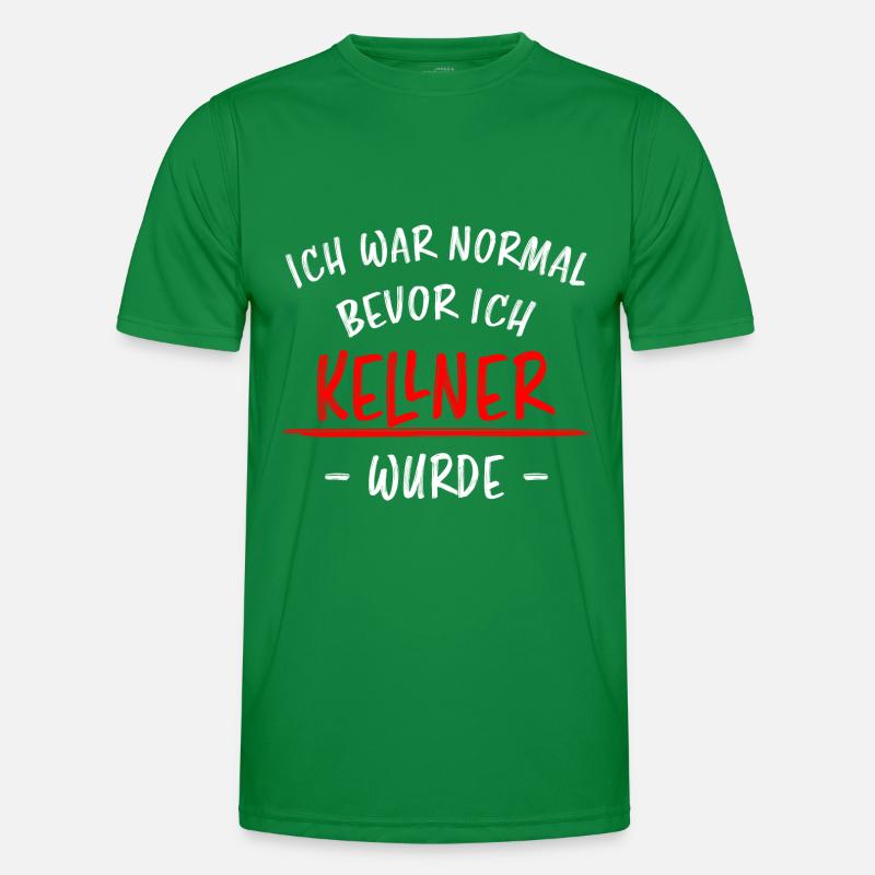 Kellner Lustige Spruch Service Restaurant Geschenk Männer Funktions-T-Shirt