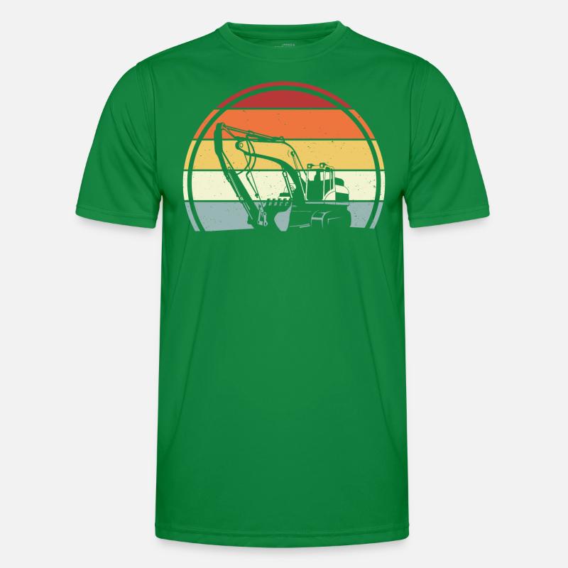 Bagger Männer Funktions-T-Shirt