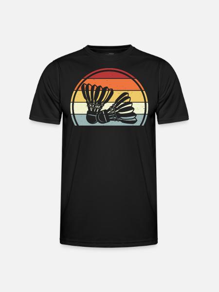 Badminton - Männer Funktions-T-Shirt - Schwarz