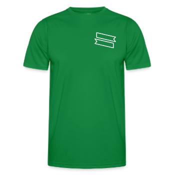 Banner double - Men's Functional T-Shirt - kelly green - Front - AI Model Male 178 dark (178cm)