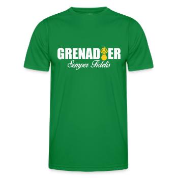 Grenadier - T-shirt sport Homme - vert - Devant - AI Model Male 178 dark (178cm)