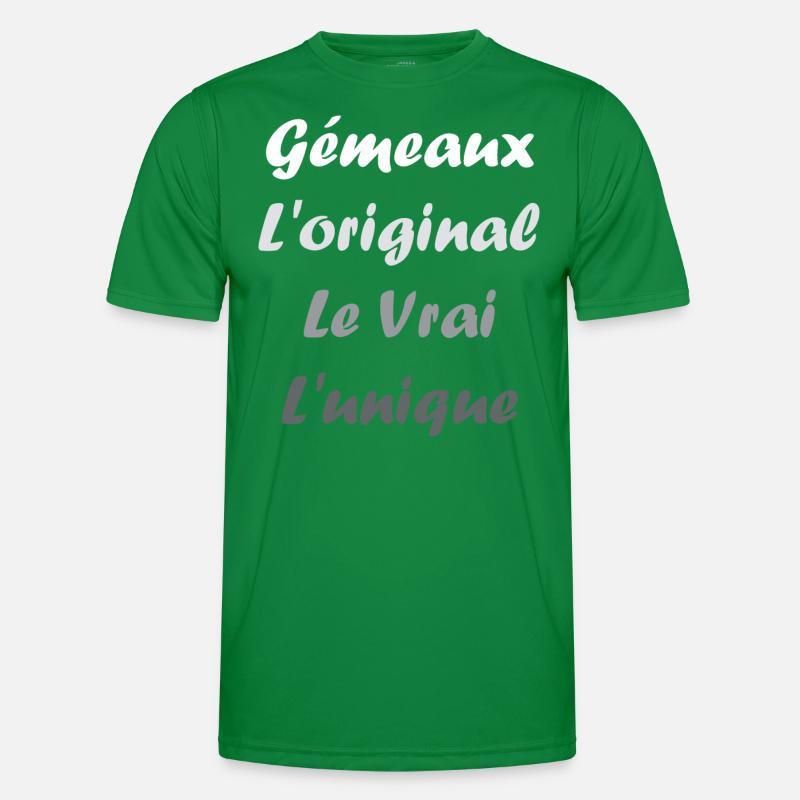 gémeaux T-shirt sport Homme