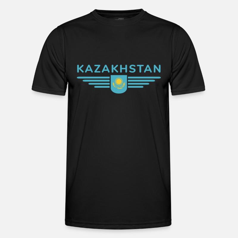 Kasachstan Design – Steppe und Tradition Männer Funktions-T-Shirt