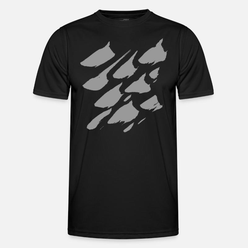 Brushes Strokes Patterns Men's Functional T-Shirt