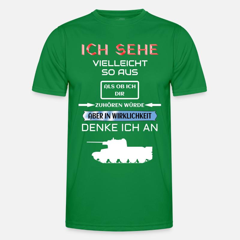 Panzer Männer Funktions-T-Shirt