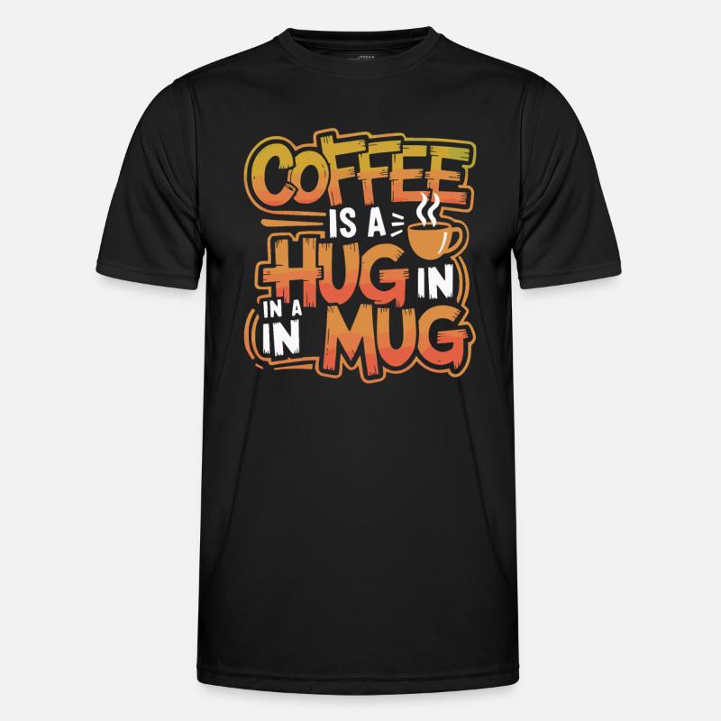 Coffee Hug Men's Functional T-Shirt