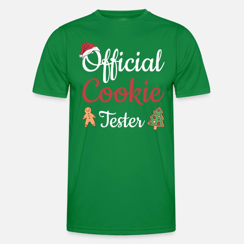 Baking Offical Cookie Tester Cookie Männer Funktions-T-Shirt