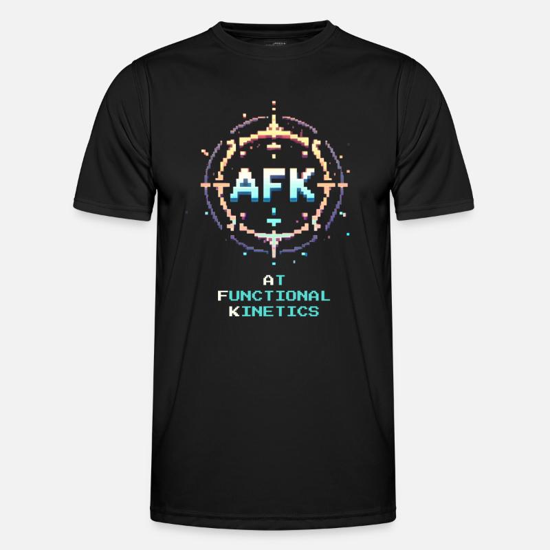 Occupational Therapy Motor Skills Training Retro Pixel Art Men's Functional T-Shirt