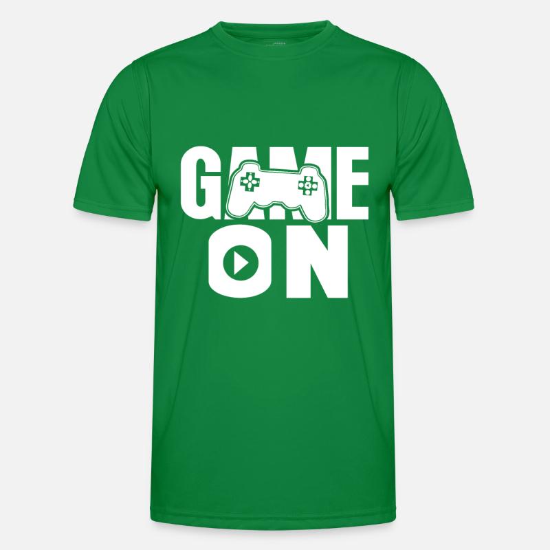 Computer spielen Männer Funktions-T-Shirt