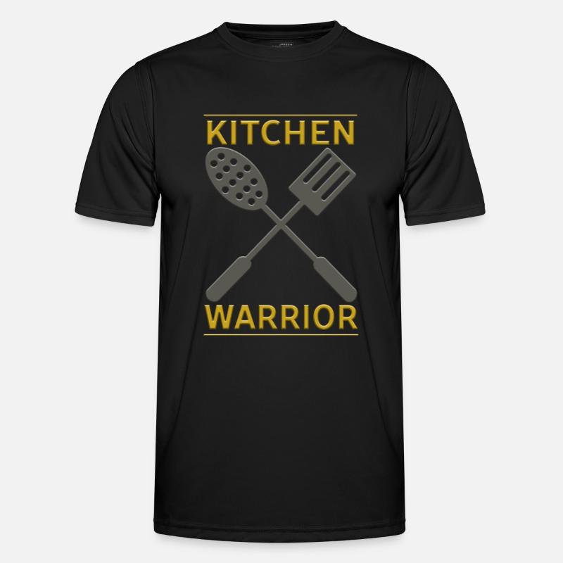 Kitchen Warrior - Küchen Krieger Männer Funktions-T-Shirt