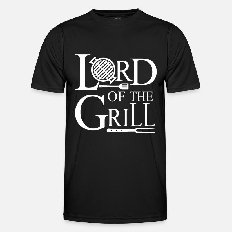 Grill master grilling grill - Men's Functional T-Shirt - black