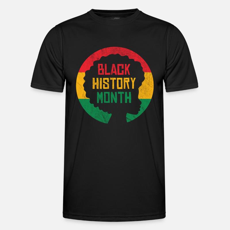 Mois de l'histoire des Noirs T-shirt sport Homme