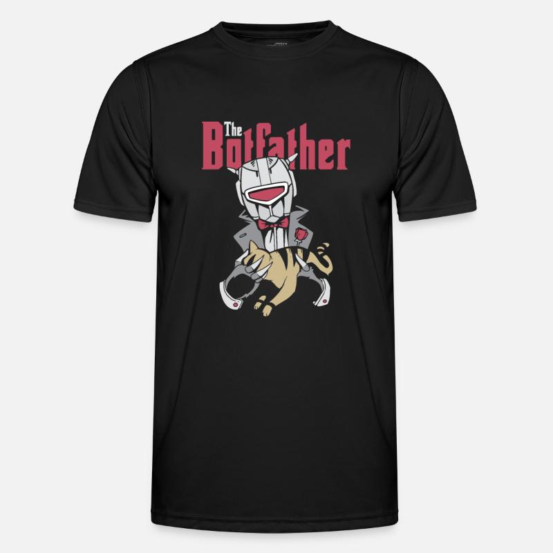Botfather Robot Roboter Geschenke Männer Funktions-T-Shirt