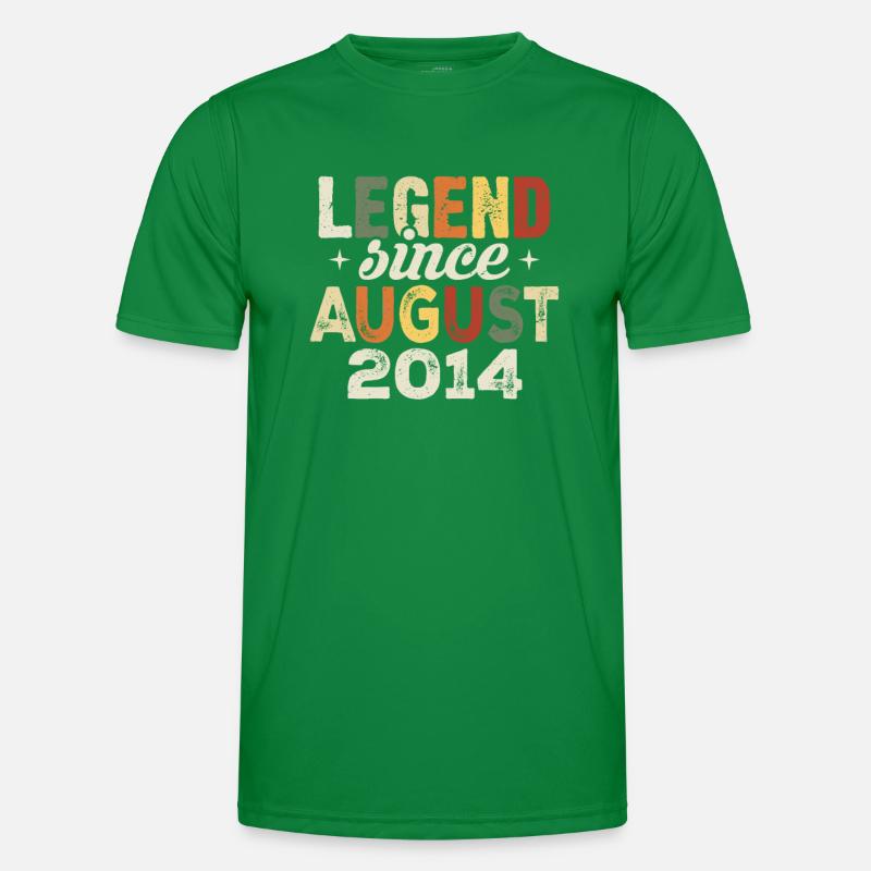 August 2014 Jahrestag August 2014 - August 2014 Männer Funktions-T-Shirt