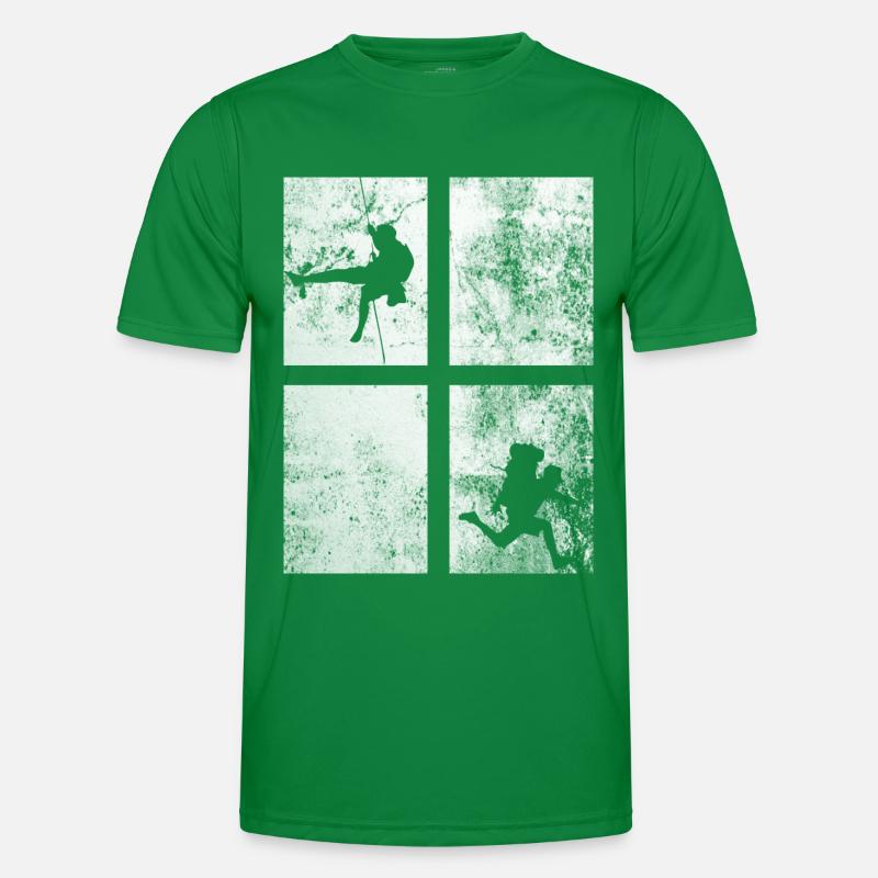 4 rectangles - climbing Men's Functional T-Shirt