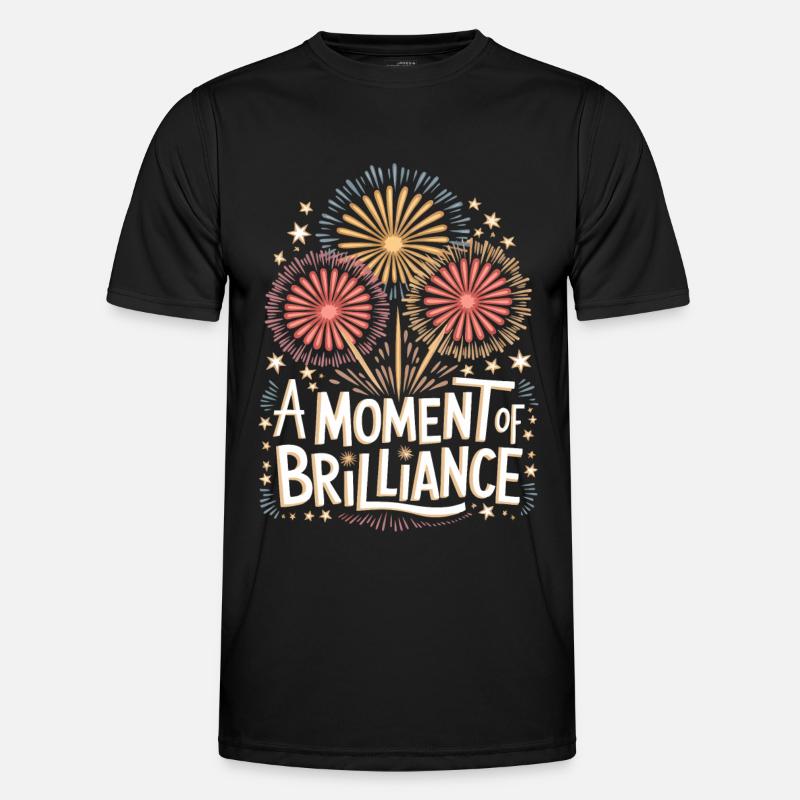 Pyrotechnics Fireworks Pyrotechnics - Men's Functional T-Shirt - black