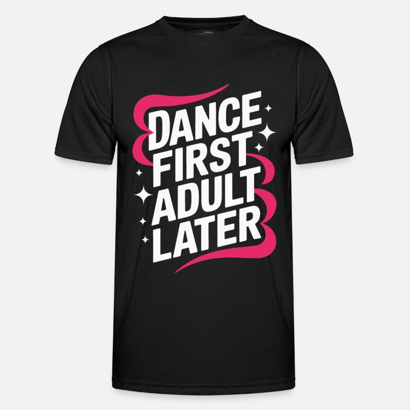 Dancing Dancers Dancing - Men's Functional T-Shirt - black
