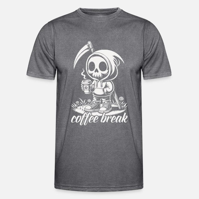 Coffee break Männer Funktions-T-Shirt
