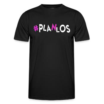 heute keine Idee kein Plan ideelos kopflos planlos - Männer Funktions-T-Shirt - Schwarz - Vorne - AI Model Male 178 dark (178cm)