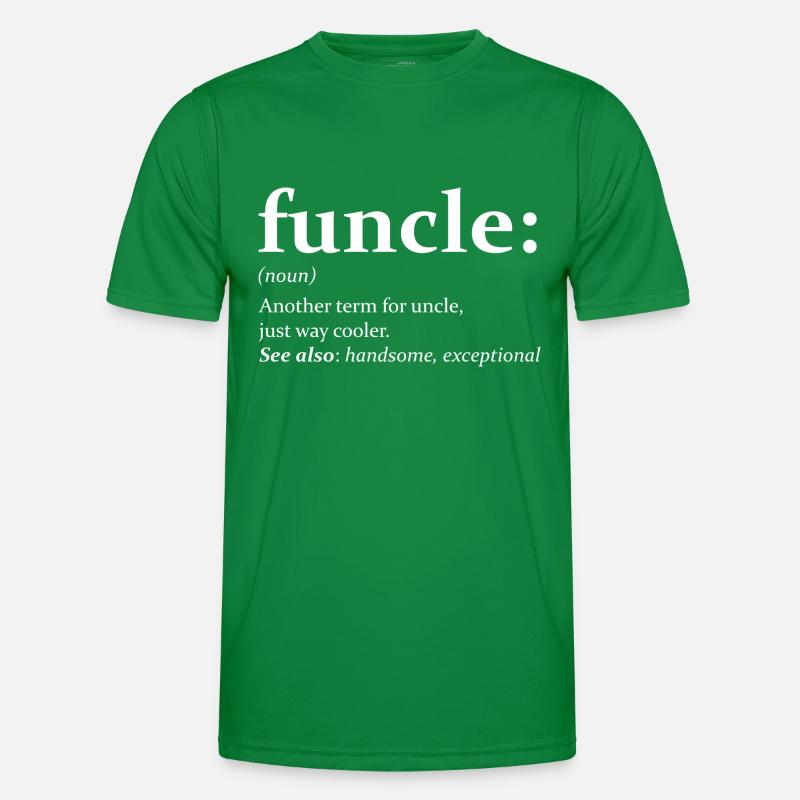 funcle Graphic Men's Functional T-Shirt