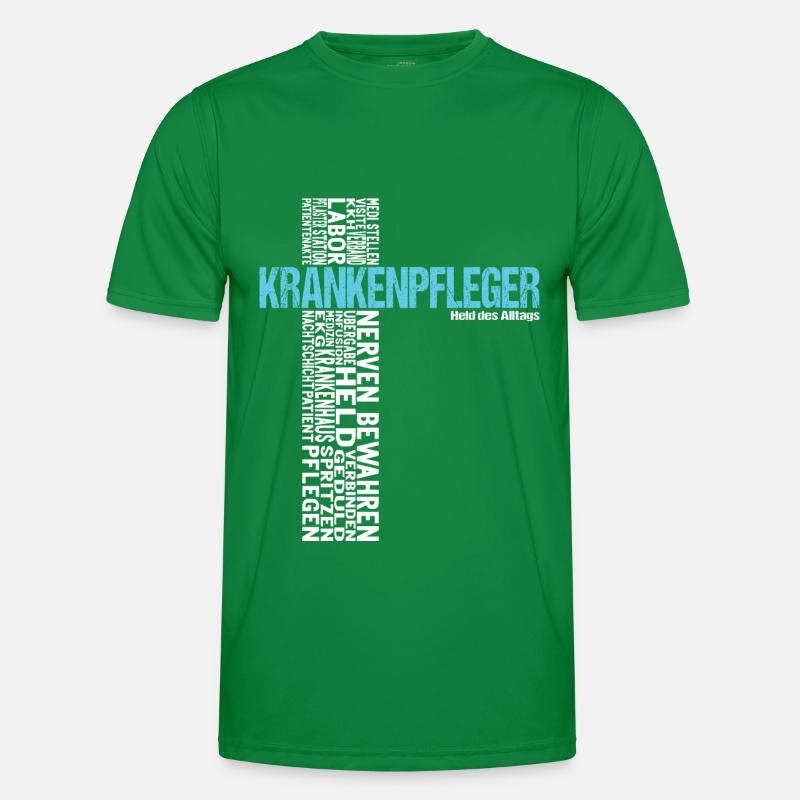 Krankenpfleger Krankenhaus Pfleger Geschenkidee Männer Funktions-T-Shirt