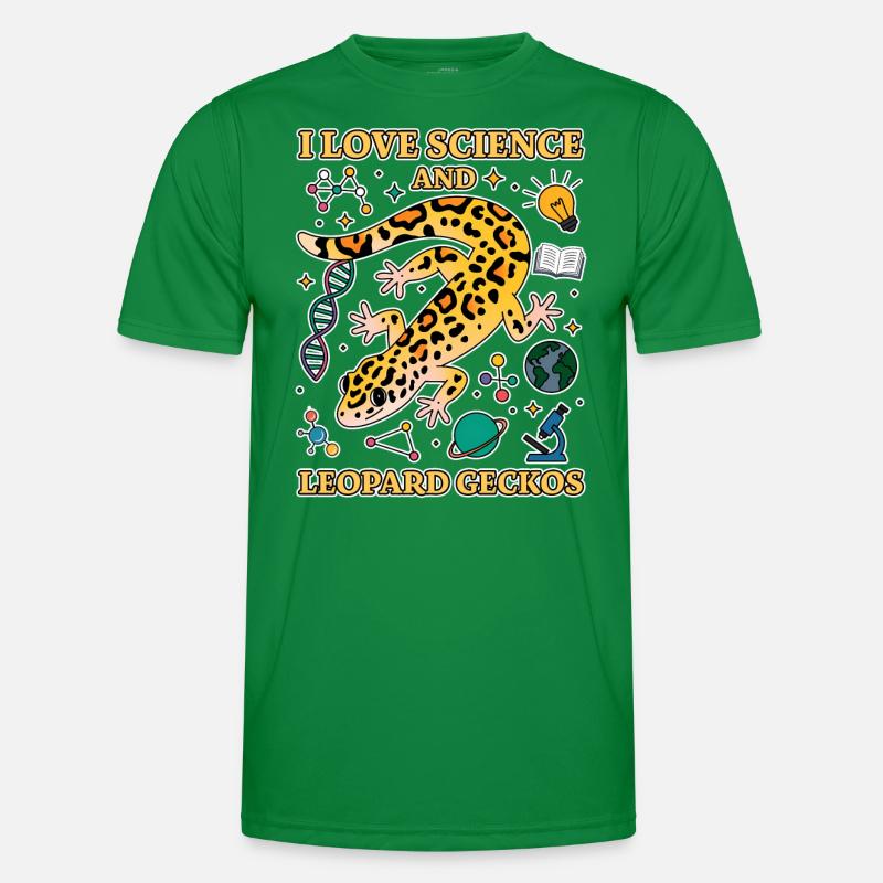 Leopardgecko Spruch Student Leopardgecko Geschenk Männer Funktions-T-Shirt