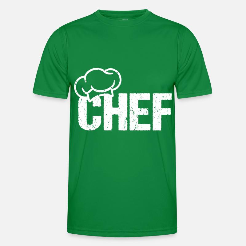 CHEF Chef's Hat Men's Functional T-Shirt