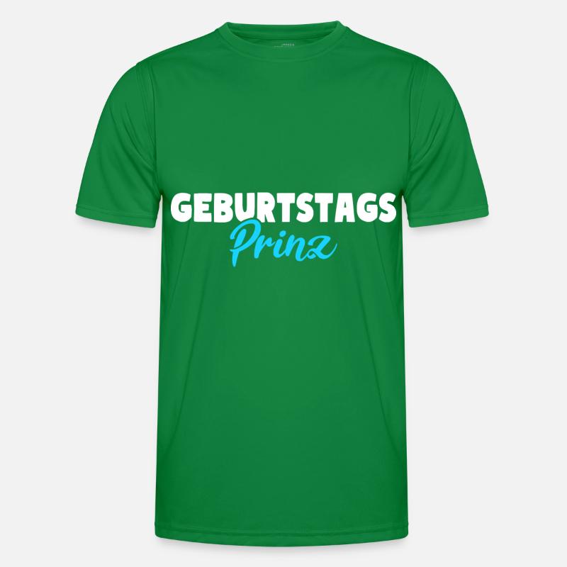 Geburtstags Prinz Männer Funktions-T-Shirt