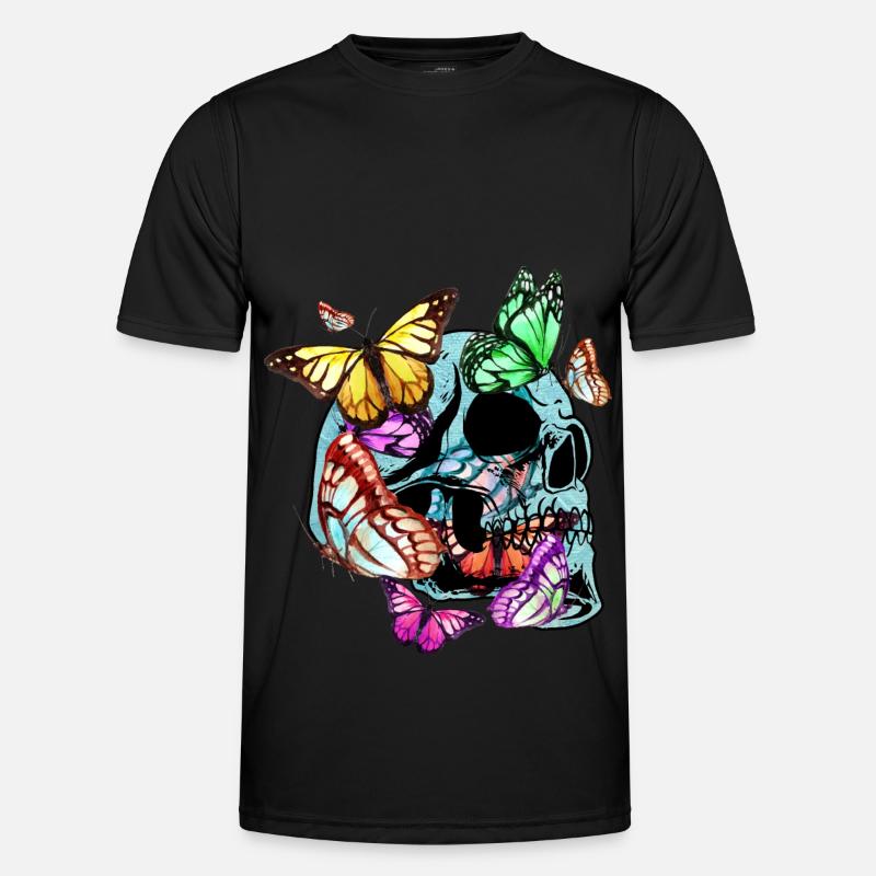 Schmetterling Männer Funktions-T-Shirt
