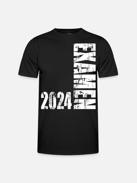 Examen 2024 - Männer Funktions-T-Shirt - Schwarz