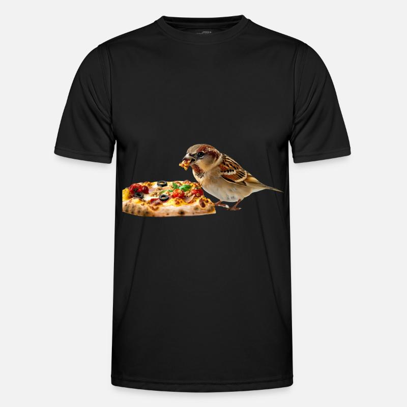 Finch Bird Männer Funktions-T-Shirt