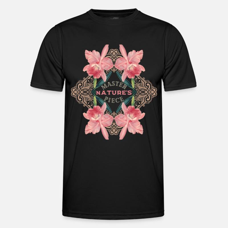 Orchidée, orchidées, orchidées vintage T-shirt sport Homme