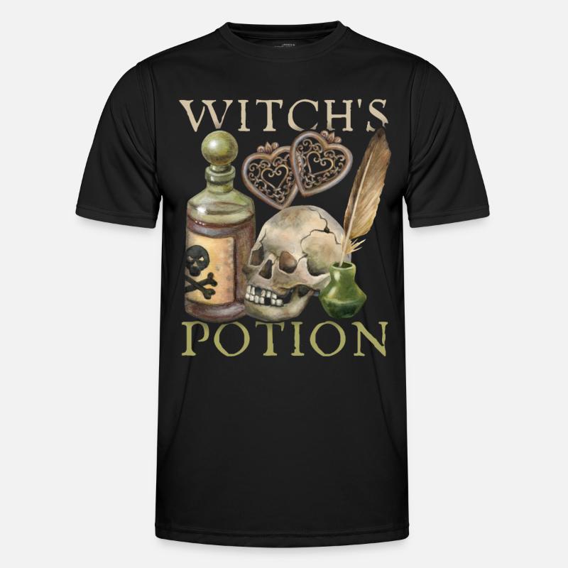 Hexe, Hexenkunst, Witchcraft, Liebe-Love Spruch Männer Funktions-T-Shirt