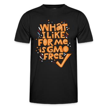 Community policy, economic and social cohesion, economic and social cohesi - Men's Functional T-Shirt - black - Front - AI Model Male 178 dark (178cm)