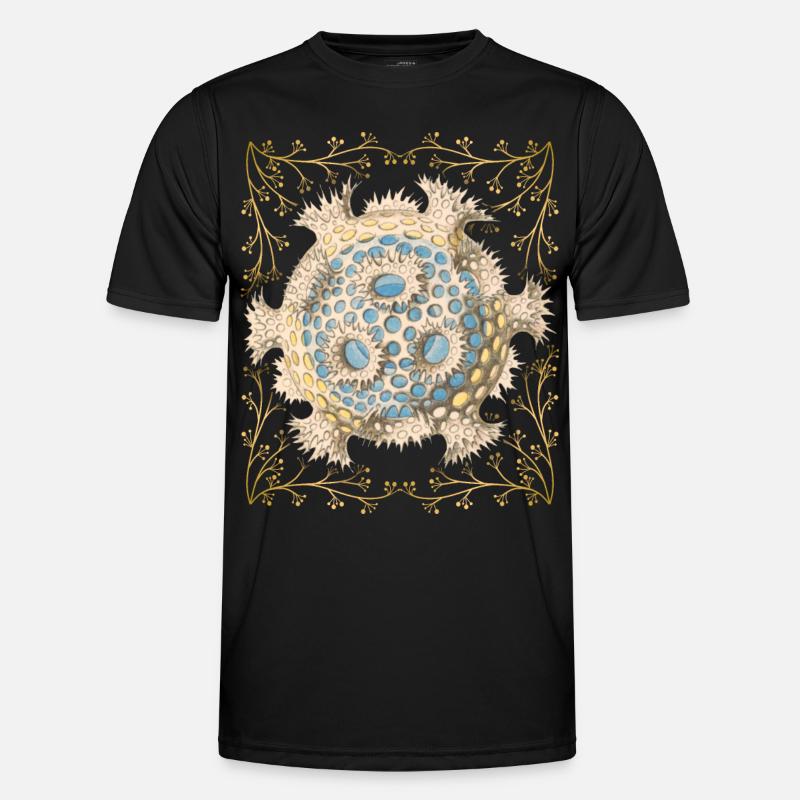 Illustration maritime vintage, créatures marines T-shirt sport Homme